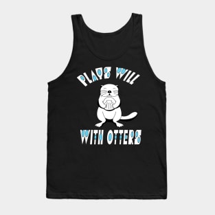 Otter gifts for otter lovers,her Otter half Tank Top